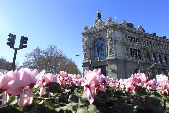 Archivo - Fachada del Banco de España