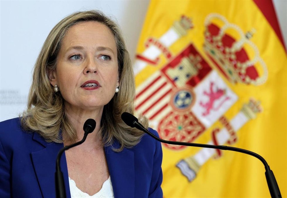 La vicepresidenta primera y ministra de Asuntos Económicos y Transformación Digital, Nadia Calviño.