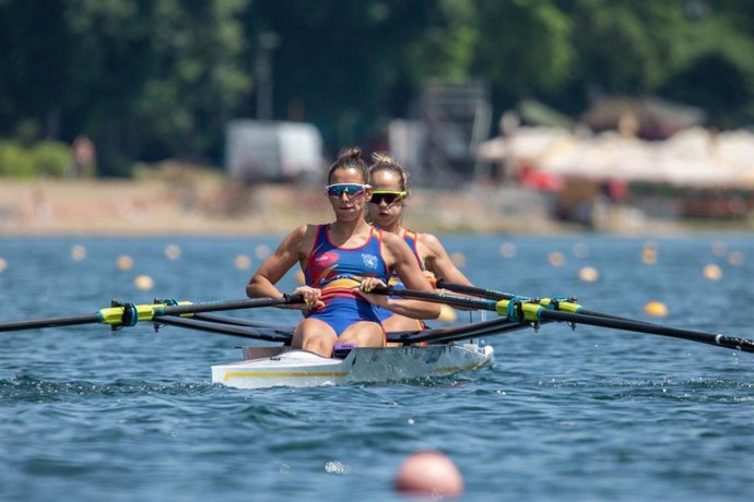 Archivo - Rocío Lao y Ana Navarro, participantes en doble scull ligero (LW2X)