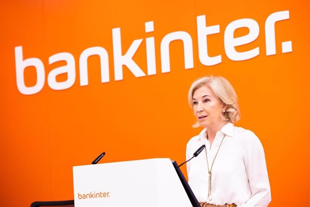La consejera delegada de Bankinter, María Dolores Dancausa, durante la presentación de resultados del banco correspondientes la primer semestre de 2022, a 21 de julio de 2022, en Madrid.