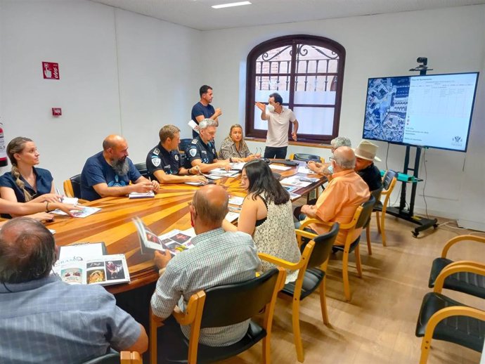 Reunión de la mesa informativa de la Feria y Fiestas de Agosto de Toledo