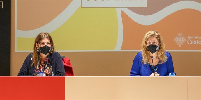 La alcaldesa de Castelló, Amparo Marco, y la concejala de Innovación Comercial, Mary Carmen Ribera
