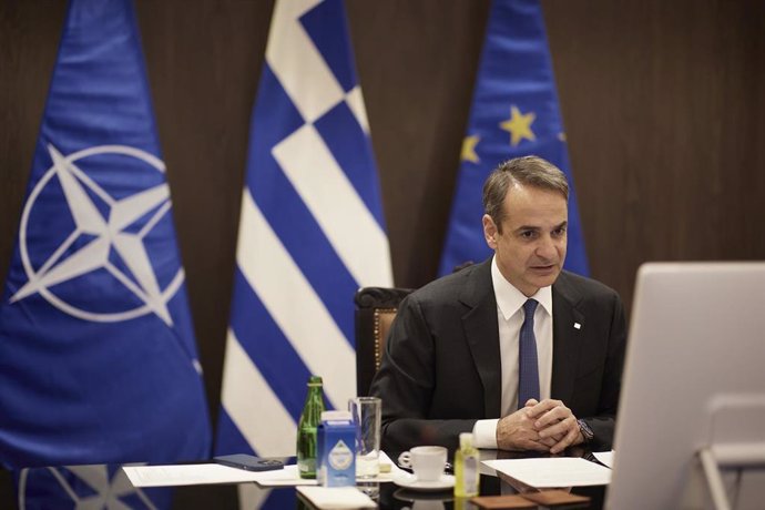 Archivo - El primer ministro de Grecia, Kyriakos Mitsotakis.