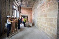 Las obras de rehabilitación interior de la casa consistorial de Almería alcanzan el 25 por ciento de ejecución