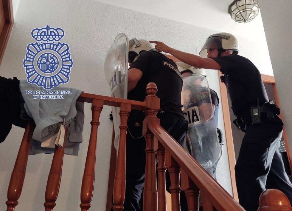 Asalto de la vivienda del detenido