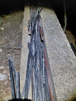 Cableado ferroviario.