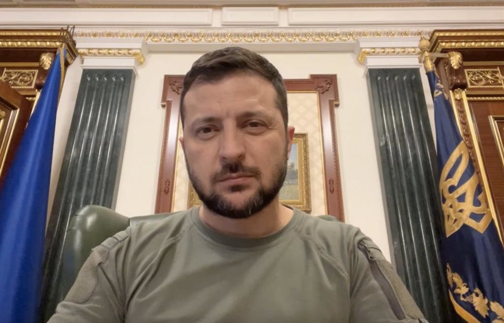 El presidente de Ucrania, Volodimir Zelenski