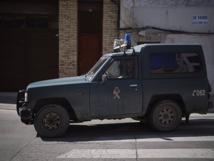 Archivo - Un vehículo de la Guardia Civil.