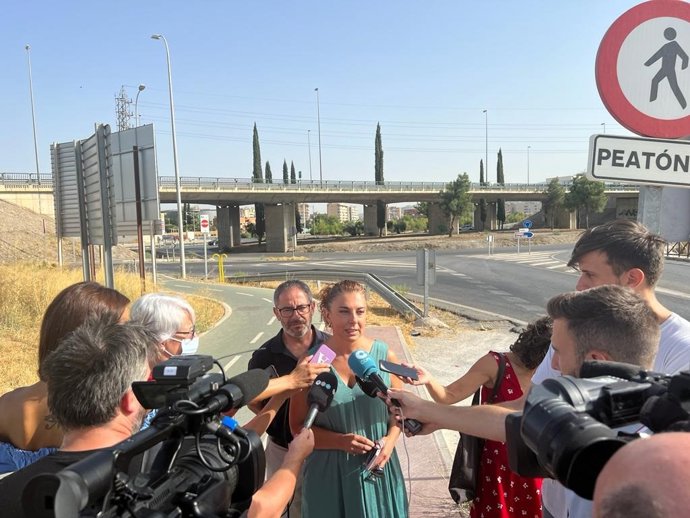 Miguel Ángel Fernández Madrid y Raquel Ruz atienden a los medios