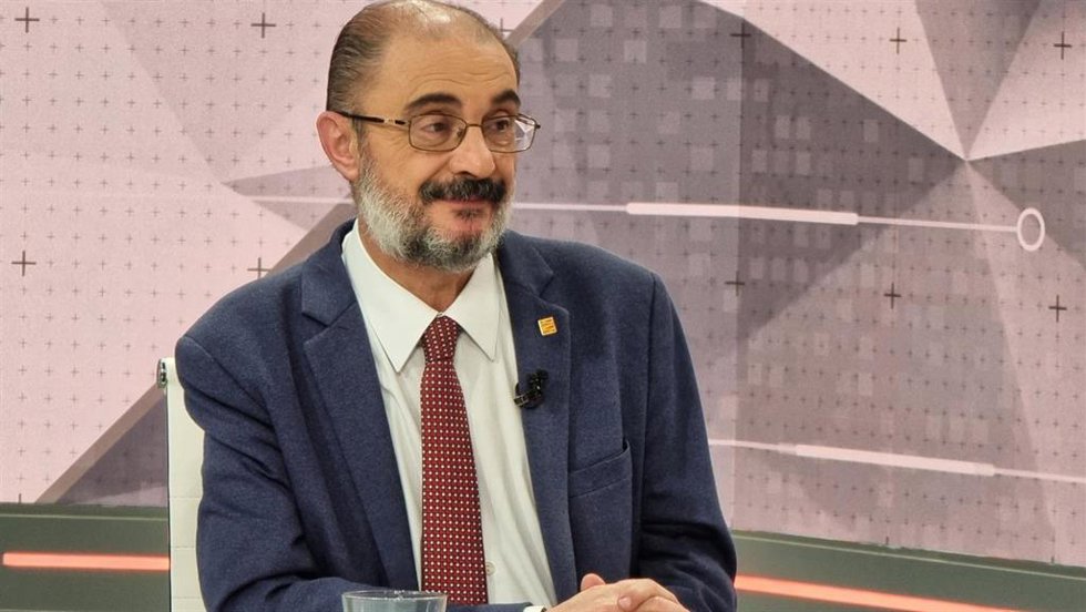 Archivo - Javier Lambán, presidente de Aragón