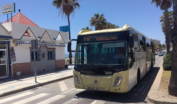 Autobús del Consorcio de Transporte Metropolitano del Área de Málaga