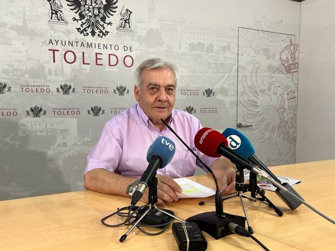 El edil de Movilidad y Seguridad Ciudadana del Ayuntamiento de Toledo, Juan José Pérez del Pino