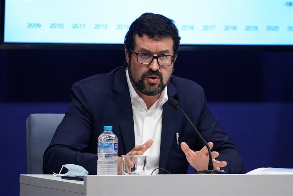 Archivo - El secretario de Estado de Empleo y Economía Social, Joaquín Pérez Rey, en una imagen de archivo.