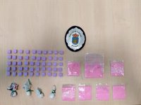 Detenido en Ibiza un joven tras ser sorprendido con distintas sustancias estupefacientes