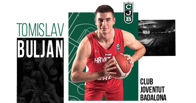 El nuevo jugador del Club Joventut Badalona, el ala-pívot croata Tomislav Buljan