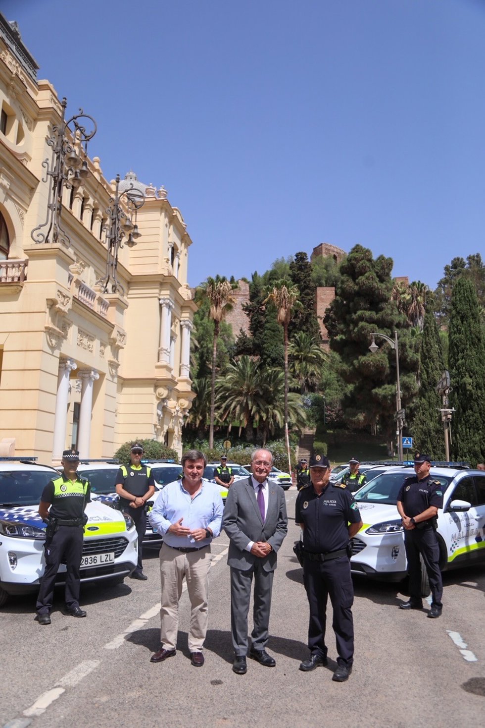 Presentación de nuevos vehículos de la Policía Local