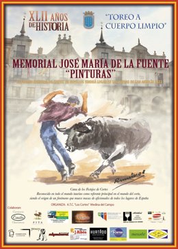 Obra del artista Ramón Ortiz que ilustra el cartel anunciador del 42 Memorial José María de la Fuente 'Pinturas'