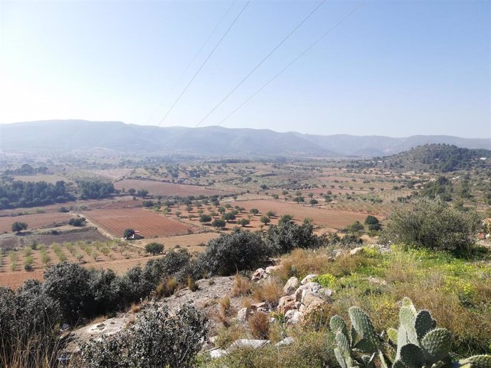 Archivo - Sierra de Chiva, en una imagen de archivo