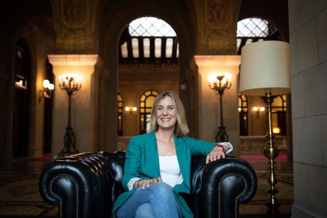 La presidenta i diputada dels comuns al Parlament Jessica Albiach