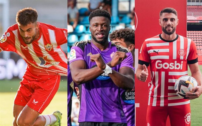 Almería, Valladolid y Girona, equipos ascendidos a la Liga Santander