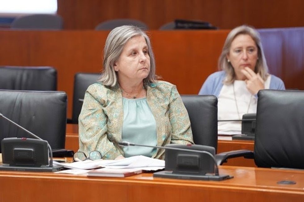 La diputada portavoz de Cs en el área Institucional en las Cortes de Aragón, Beatriz García.