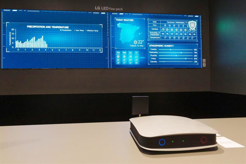 Archivo - LG Electronics presenta una solución de seguridad apra escuchas no autorizadas