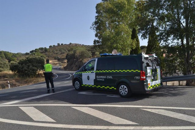 Agentes del Subsector de Tráfico de la Guardia Civil.