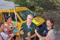 El incendio en Sierra de Gata está perimetrado pero los vecinos de Torre de don Miguel seguirán evacuados