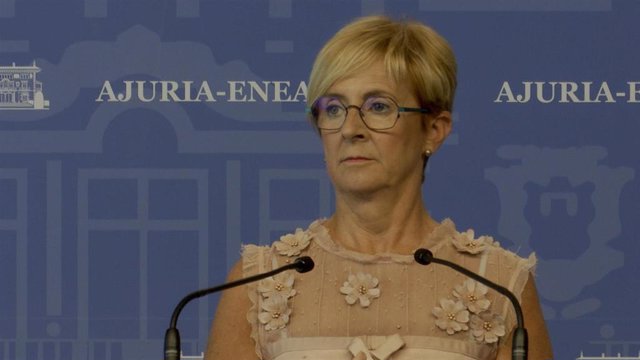 La consejera de Desarrollo Económico, Competitividad y Medio Ambiente del Gobierno Vasco, Arantxa Tapia.