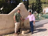 Reyes visita actuaciones en Cabra del Santo Cristo financiadas por la Diputación de Jaén