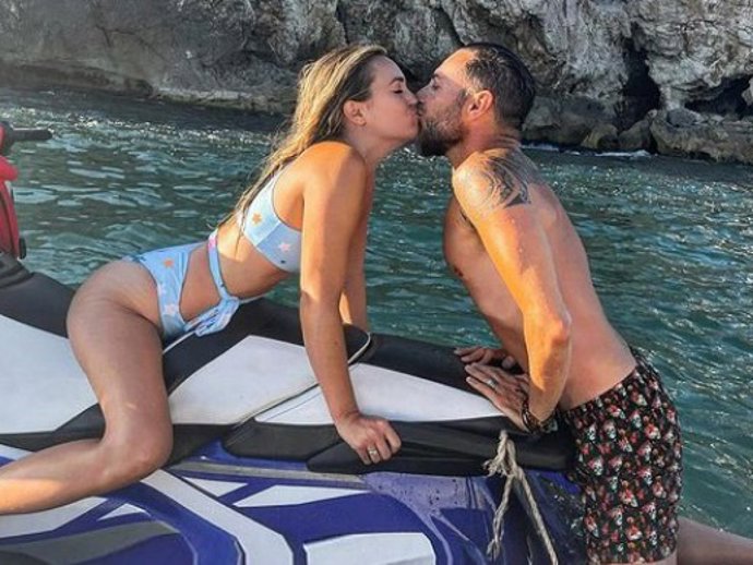 Marta Riesco y Antonio David Flores están exprimiendo al máximo su primer verano como pareja