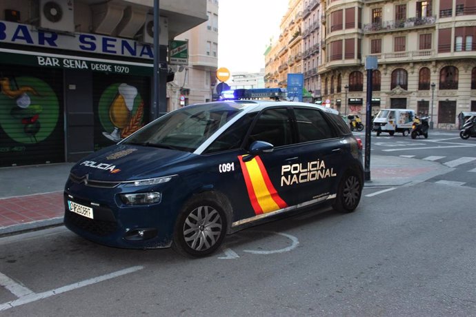 Imagen de recurso de un coche de Policía Nacional.