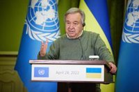 Guterres pide a las fuerzas rusas y ucranianas retirarse de la central nuclear de Zaporiyia