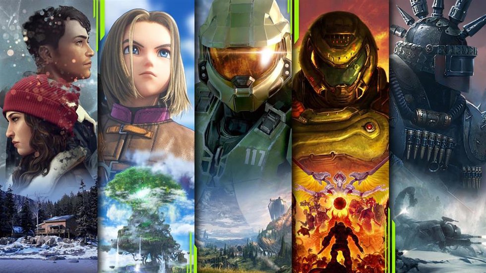 Imagen promocional de Xbox Game Pass, el servicio de suscripción mensual de Microsoft.