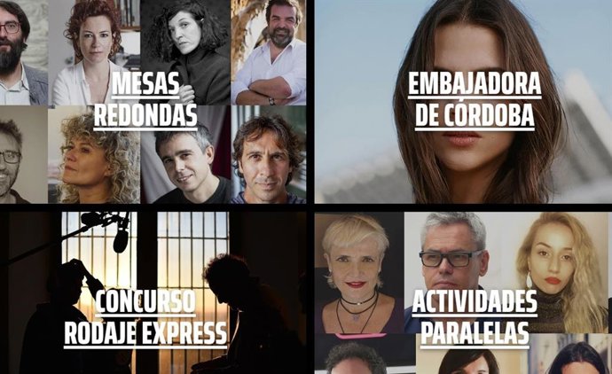 Mesas de la Semana del Cine de Córdoba.