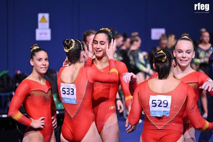 El equipo español de gimnasia artística se clasifica para la final del Campeonato de Europa