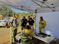 El Infoex desactiva el nivel 2 de peligrosidad en el incendio de Santibáñez el Alto
