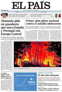 Las portadas de los periódicos del viernes 12 de agosto