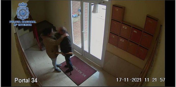 Imagen de archivo de un robo por el procedimiento del hurto amoroso