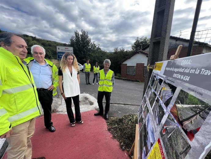 El Mitma mejora la seguridad vial en la travesía de la N-634 en Ontón