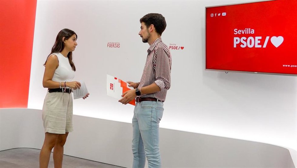 María Tenorio y Rubén Manrique