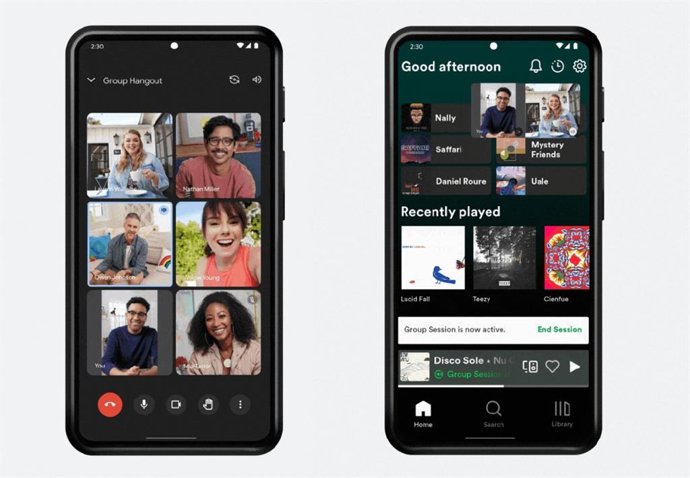 Google Meet introduce una opción para crear sesiones colaborativas de YouTube y Spotify