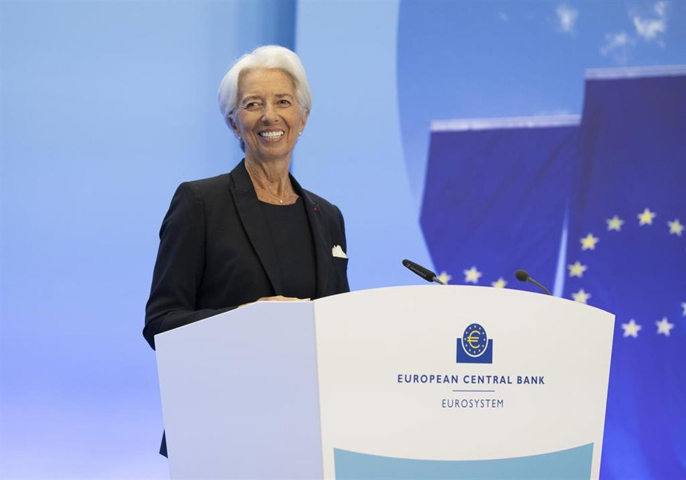 La presidenta del Banco Central Europeo (BCE), Christine Lagarde