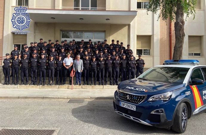 Incorporación de los nuevos policías nacionales de Sevilla