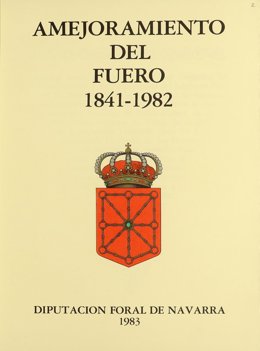 Portada de la edición de lujo del Amejoramiento custodiado en el Archivo Real y General de Navarra.