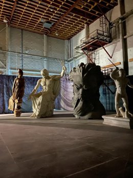 Archivo del interior de uno de los platós