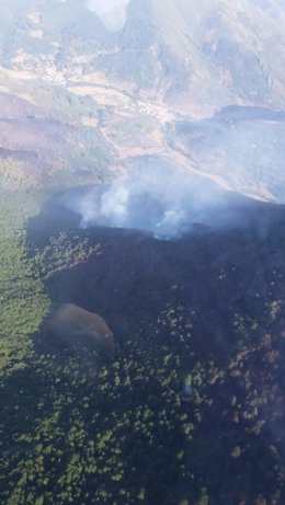 Archivo - Incendio en Boca de Huérgano (León)