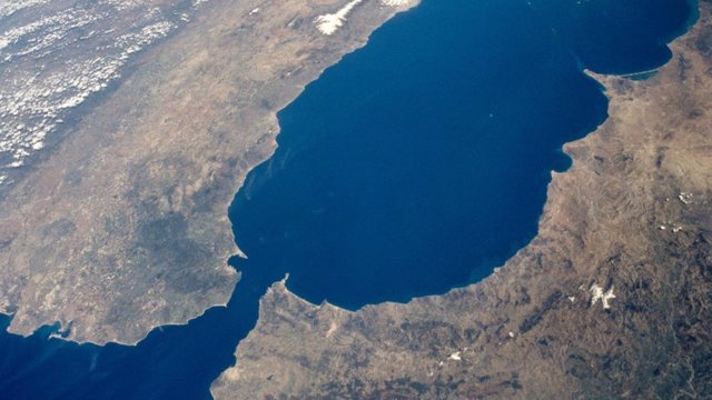 Estrecho de Gibraltar y Mar de Alborán