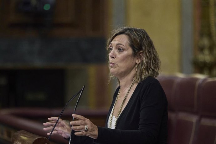 Archivo - La diputada del PP, Milagros Marcos Ortega,