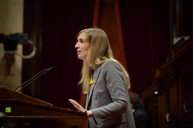 Archivo - La consellera de Exteriores de la Generalitat, Victòria Alsina,en una imagen de archivo. 